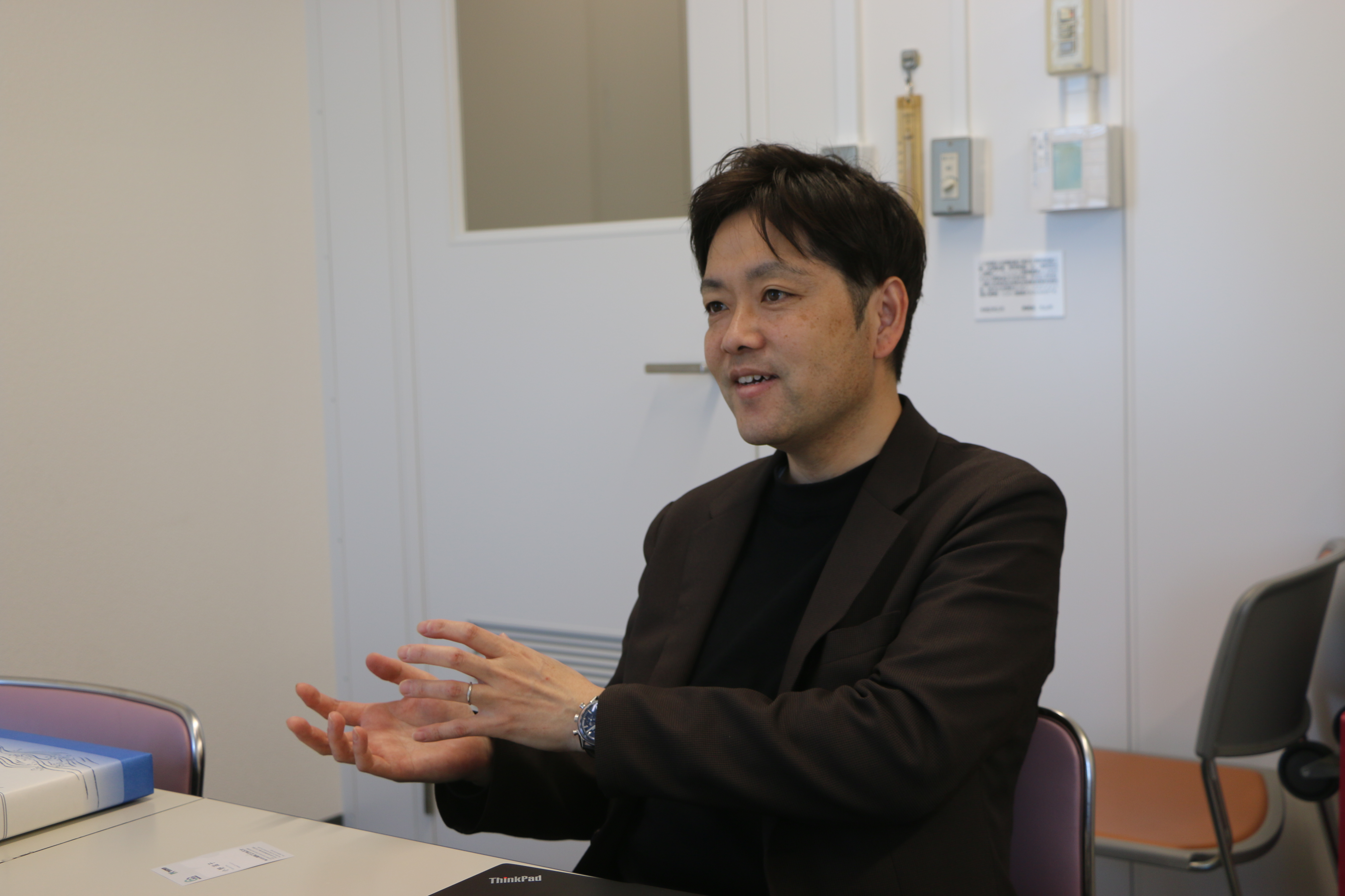 犬山市社会福祉協議会 インタビューの様子